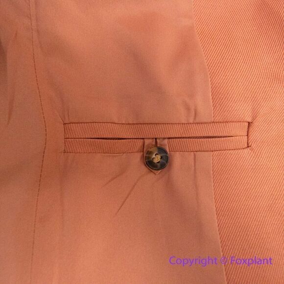 New! Madewell The Larsen Blazer in Drapeweave in rose, size S - Picture 15 of 16
